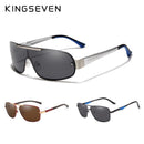 3PCS Combined Sale KINGSEVEN Brand Design Silver Frame Sunglasses Men Polarized UV Protection Oculos De Sol