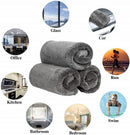 1200GSM Thick Car Wash Microfiber towel Car Cleaning Drying Towels Detailing Polishing Cloth Rags for Cars Kitchen glass 40x40cm