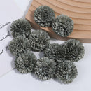 5PCS 4cm Hydrangea Artificial Flowers Head For Wedding Party Home Decoration Christmas New Year Gift Accessories Silk Flower