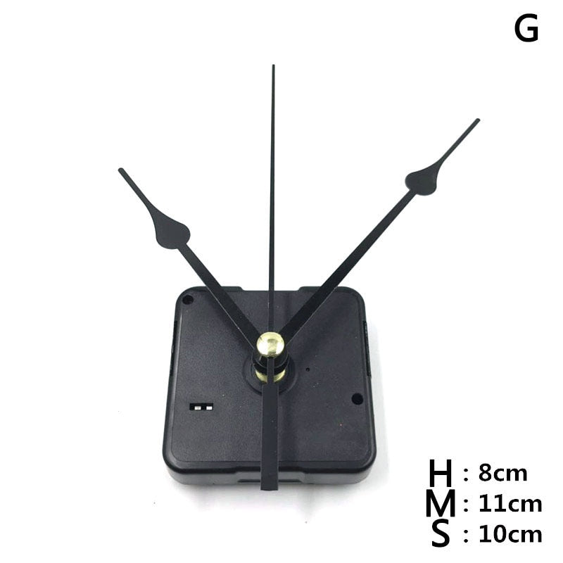 1 Set Hanging DIY Quartz Watch Silent Wall Clock Movement Quartz Repair Movement Clock Mechanism Parts Clock Parts with Needles