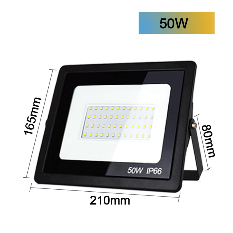 Focos LED Spotlight 50W 100W AC 220V Refletor LED Spot Flood Light Garden Floodlight Outdoor Kitchen Street Landscape Lighting