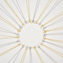 ANDYWEN 925 Sterling Silver Gold 12 Charm Zodiac Pendant Necklace Long Chain Slim Monogram Men Personal Birthday Fine Jewelry