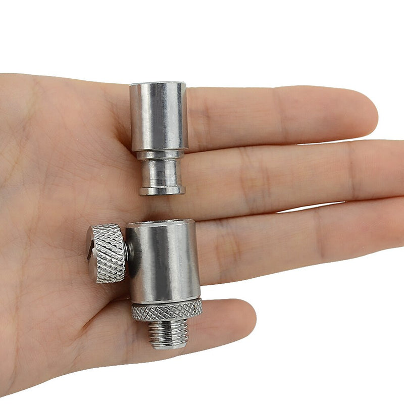 Stainless Steel Quick Release Connector For Carp Fishing Alarms Rod Pod Bank Sticks AQ202