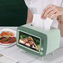 Nordic creative cute multifunctional tissue storage box imitation TV tissue box living room coffee table restaurant pumping box