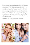 ATHENAIE Colorful Wire Charms Bracelet with 925 Sterling Silver CZ Love Heart Clasp for Women Fit Charm Beads DIY Gift