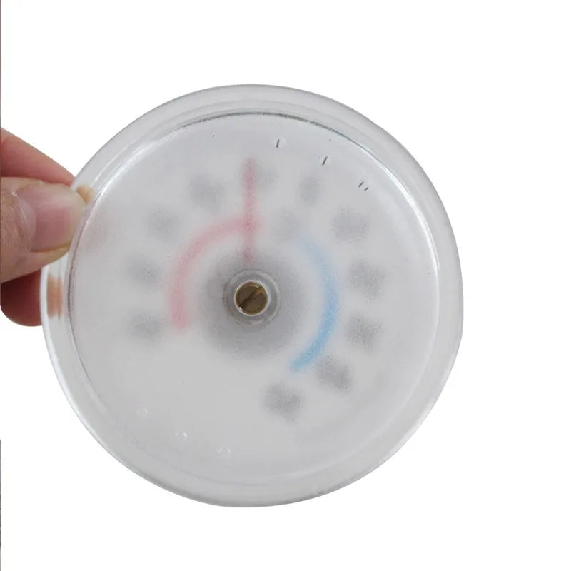 Self Adhesive Round High Accuracy Thermometer For Window Indoor Outdoor Wall Greenhouse Garden Home