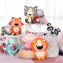 Cute Animal Foil Balloons Rabbit Fox Helium Balloon Happy Birthday Party Decorations Inflatable Baby Shower Children's day  Toys