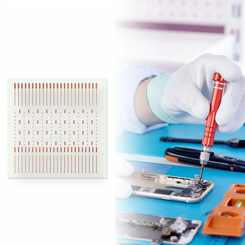 208 Dots Repairing Copper Spot Soldering Lugs Solder Piece Rework Pad Welding Point Board Repair Tools for Mobile Phones