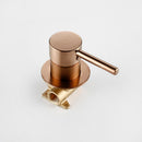 Bagnolux Polished Or Brushed Rose Gold Bathroom Faucet Brass Round Hole Concealed Type Household Hot Cold Bathroom Faucet