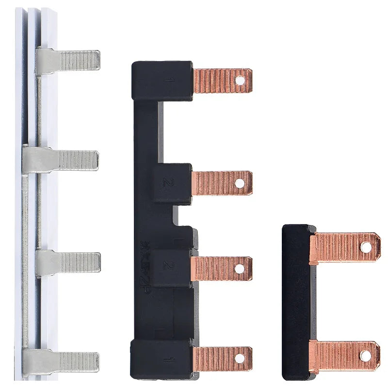 Copper Busbar for Distribution Box mini Circuit breaker PIN MCB RCBO RCCB connector busbar connection breaker combing