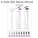 Eyelash decoration painting salon store decoration Eyelash extension technician instruction poster Wall Art Picture Decor