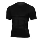 Classix Men Body Toning T-Shirt Body Shaper Corrective Posture Shirt Slimming Belt Belly Abdomen Fat Burning Compression Corset