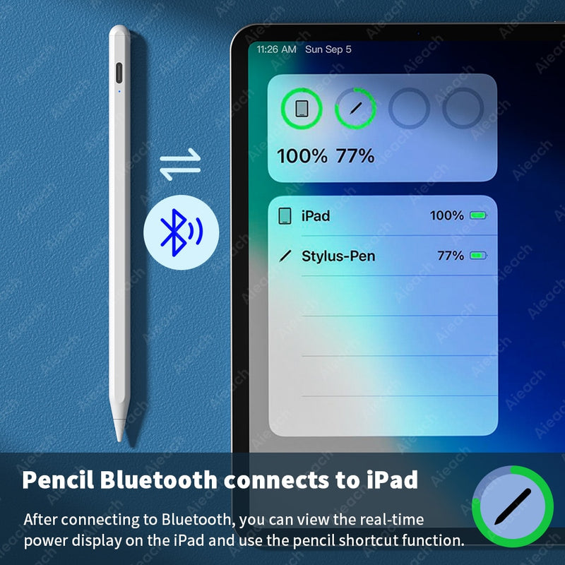 For Apple Pencil 2 Aieach 23th Gen iPad Pencil For Appl Pencil For iPad 2022 2021 2020 2019 2018 Air 5 Bluetooth Stylus Pen 애플펜슬