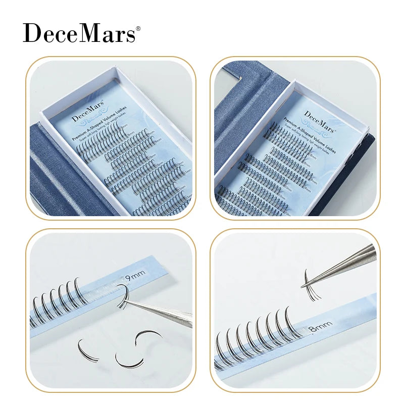 DeceMars A/M-Shaped Eyelash Extension