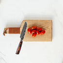 Chef knife 1-10 Pcs Set Kitchen Knives Laser Damascus Pattern Sharp Japanese Santoku Knife Cleaver Slicing Utility Knife