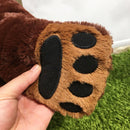 40cm -100cm Simulation DJUNGELSKOG Brauner Bär Riesen Plüsch Teddybär Spielzeug Stofftiere Weiches Kissen Mädchen Kinder Geburtstagsgeschenk
