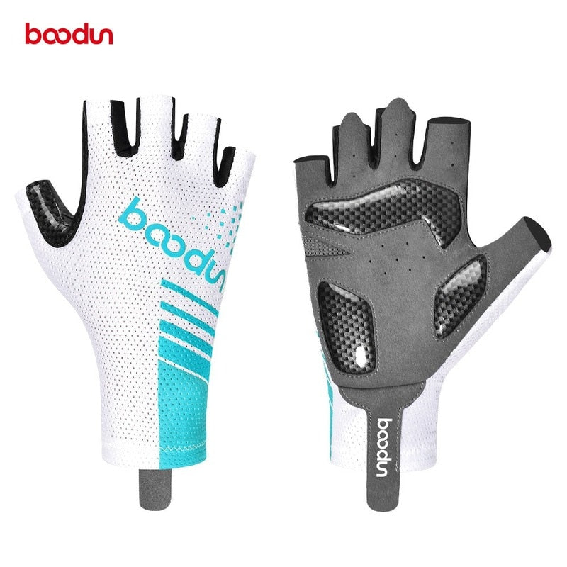 Summer Men Women Road Bike Glove Cycling Gloves Half Finger Anti-slip Shockproof Gel Padded Bicycle Mittens MTB Racing Gloves