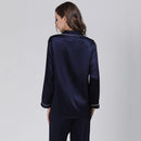 New 100%  Silk 100 % Silk Pajamas For Women pyjamas women nightwear pijama Luxury Brand sleepwear pajama set  Thick 16.5 Momme