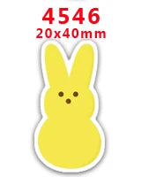 Easter Flatback Resin for DIY, Planar Resin Crafts, Custom, Phone Decorations, PR41, 10 Pcs