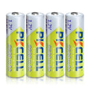 8PC PKCELL NIMH AA Battery 2600Mah 1.2V 2A Ni-Mh Double A Rechargeable Batteries And 2PC AA Flashlight Toys Battery Case Boxes