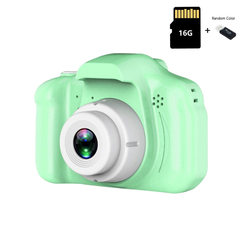 Mini Cartoon Camera 2 Inch HD Screen Educational Children Toys Portable Video Camera Digital Camera SLR Camera Camera For Kid