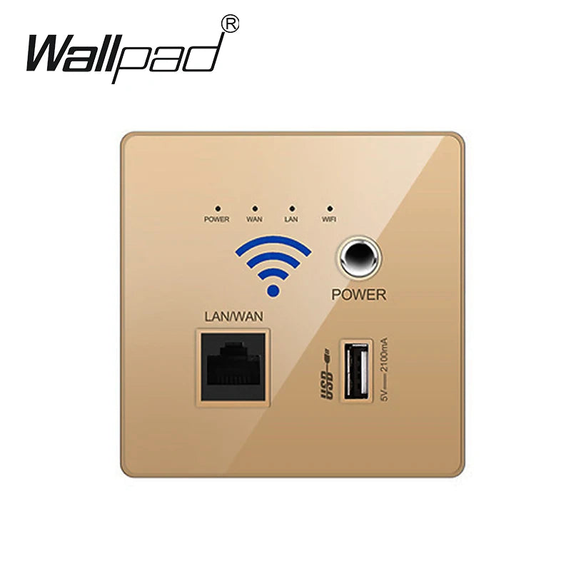 2023 New White USB Socket Wireless WIFI USB Charging Socket,Wall Embedded Wireless AP Router in the Socket 3G WiFi Repeater