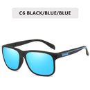 ZXWLYXGX Brand Designer New Fashion Polarized Sunglasses Men Square  Frame Male Sun Glasses fishing Driving Sun Glasses UV400