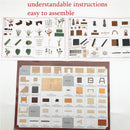 DIY Wooden House Japan Style Miniature Doll House Kits Mini Dollhouse  with Furniture Precised Design Dollhouse For Decoration T