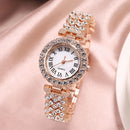 Neu auf Lager! ! Damen-Armbanduhren, Stahlband, Liebes-Stahlband, Strass-Quarz-Armbanduhr, Luxus-Modeuhr für Frauen