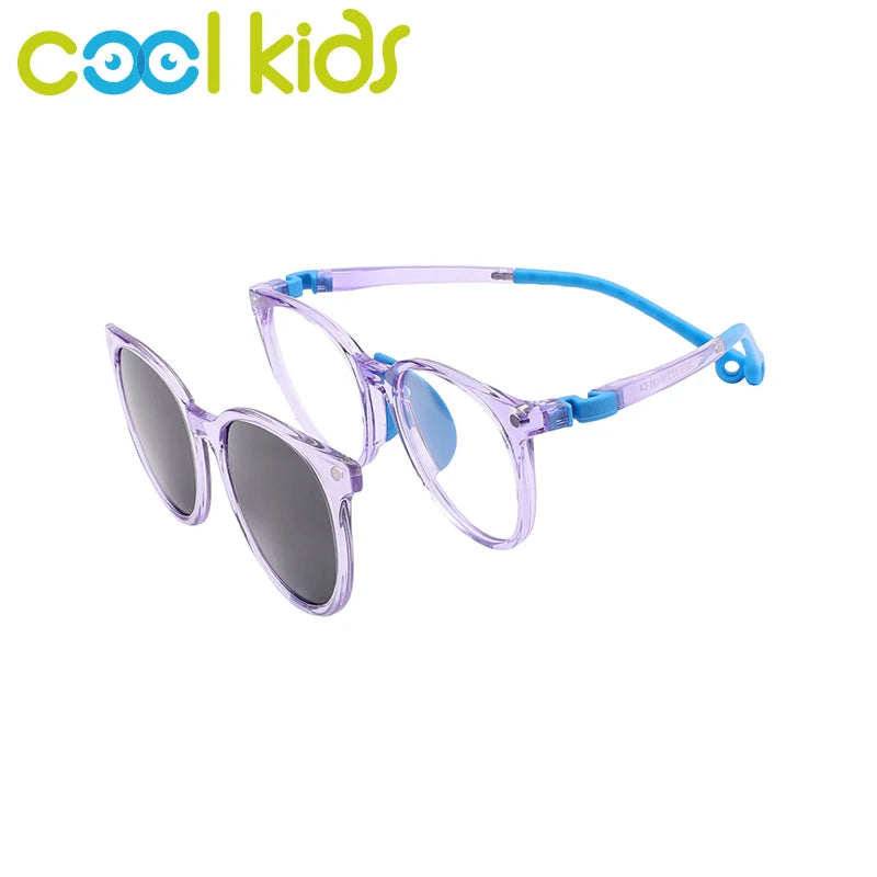 COOL KIDS Outdoor Sun Glasses Children Optical Hiking Glasses Prescription Eyeglasses TR90 Flexible Glasses Frame Fashion Design