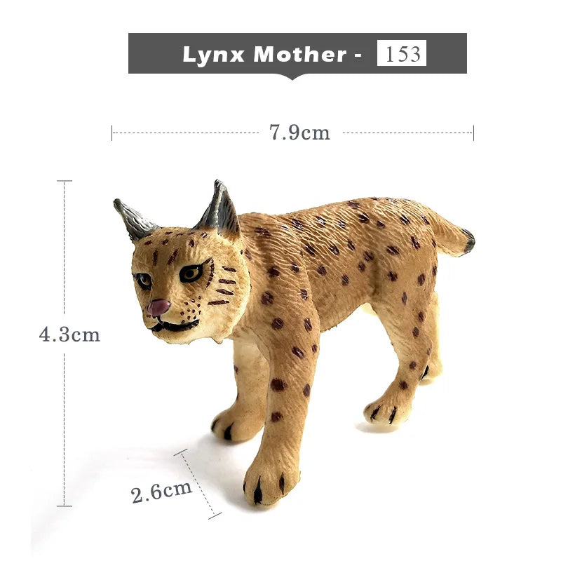 Hot Easter Rabbit Wolf Deer Lion Fox Meerkat Squirrel Figurine Home Decor Miniature Fairy Garden Decoration Accessories Modern