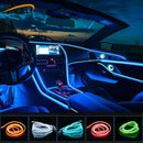 EL Draht Auto Innenbeleuchtung Ambiente LED Flex RGB Streifen Auto Flexible Atmosphäre Neonröhre Weiche USB Lampe Beleuchtungsseil Band Licht
