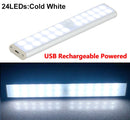 6 10 24 40 60 LEDs Under Cabinet Night Light Motion Sensor Closet Light Kitchen Bedroom Lighting Wall Lamp With Magnetic Strip