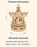 The Kinematic Carousel | Architectural Wooden Music Box
