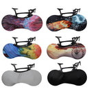WEST BIKING 24-29 Inch Bike Cover Indoor Bicycle Wheel Cover Dust-proof  Storage Bag High Elastic Fabric Road MTB Bike Protector