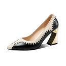 The Sienna | Hand-Finished Genuine Leather Court Heel — Italian Spring Collection
