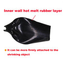 10pcs 10cm Thickened Super High Shrink Ratio Heat Shrink Tube Double Wall Tube For Saltwater Fishing Hooks Rigs Protect Material