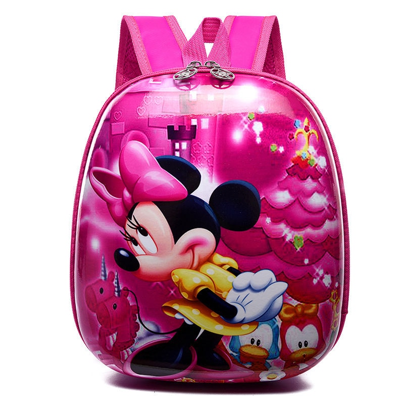 Disney Children bag for school shell princess backpack children kindergarten cartoon schoolbag girl boy backpack Frozen Elsa