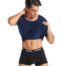 Classix Men Body Toning T-Shirt Body Shaper Corrective Posture Shirt Slimming Belt Belly Abdomen Fat Burning Compression Corset