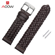 The Heritage | Quick-Release Genuine Leather Watch Strap (20/22/24mm)