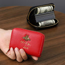 Brand Designer Leather Organizer Credit Card Holder Women Business Cards Holder 2023 Ladies Minimalist Travel Card Bag Wallets