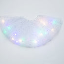 LED Glowing Light  Women Tulle star Skirt Short Tutu Mini Skirt Adult Fancy Ballet Dancewear Party Costume Ball Gown Mini skirt