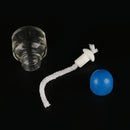 6,5cm*4,3cm 25ml Glas Spirituslampe Glas Chemie Labor Heizgeräte Lehrmittel