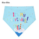 Pet Dogs Cats Birthday Caps/Bibs Sequin Design Headwear Cap Hat Scarf Puppy Costume Christmas Party Bandana Pets Accessories