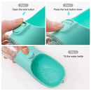 Tragbare Hunde-Wasserflasche für kleine große Hunde, Napf, Outdoor, Spaziergang, Welpe, Haustier, Reise-Wasserflasche, Katzentrinknapf, Hundezubehör
