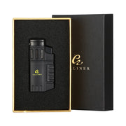 Plastic Lighters Windproof  Jet Cigar Lighter Butane Refilling Cigarette Torch Lighter For Cigar Smoking Tool Accessories