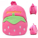 Mode Kinder Schulranzen 3D Cartoon-Druck Plüsch Kinder Rucksack Kindergarten Jungen und Mädchen Schulranzen Mini-Rucksack Büchertasche