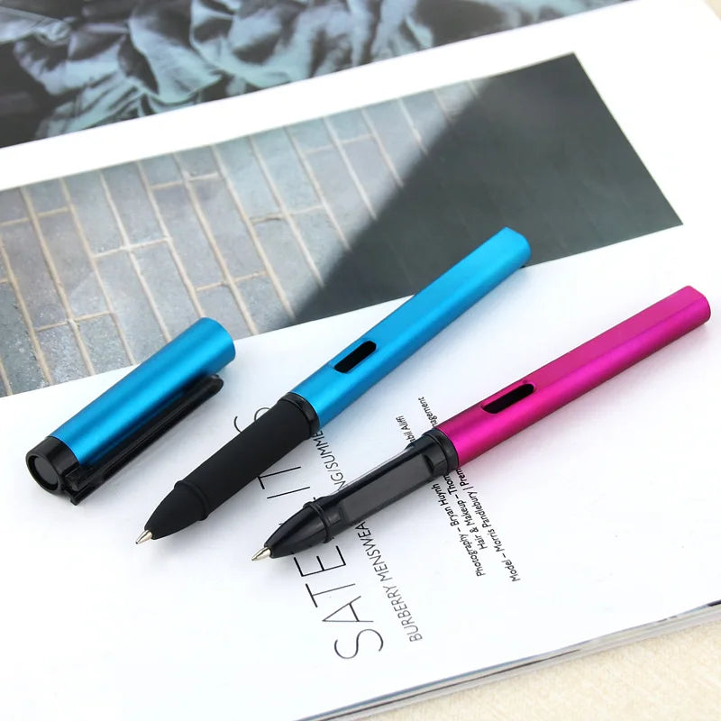 Plastic Brand Business Men Writing Roller Ballpoint Pen School Student Homework Writing Pen Buy 2 Send Gift