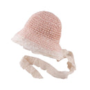 Lace Baby Hat Summer Straw Bow Baby Girl Cap Beach Children Sun Hat Princess Baby Hats and Caps for Kids 1PC