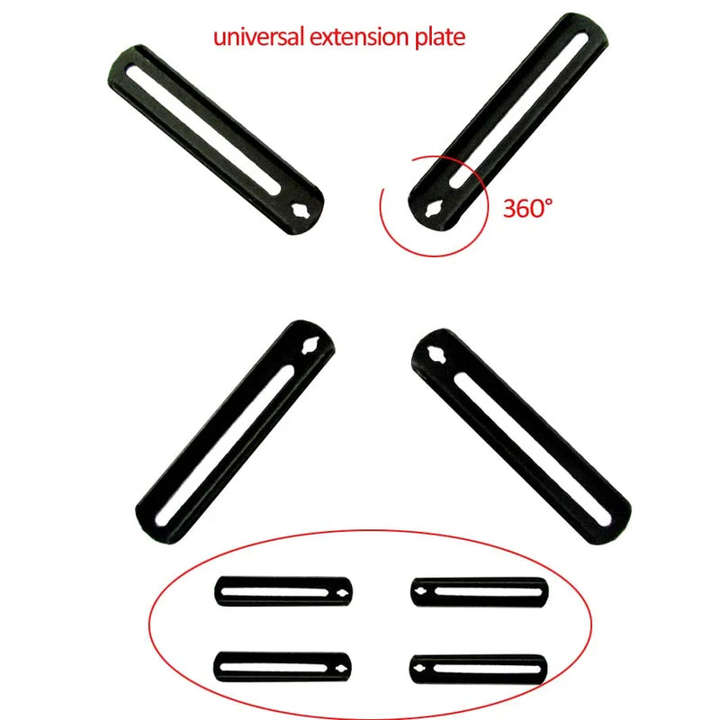 DL-AC100 VESA200 to 400X400 10-55" lcd tv mount  adaptor monitor support extension pad tablet bracketv clamp Adaptor